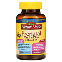 Nature Made, Prenatal Multi + DHA, 90 Weichkapseln