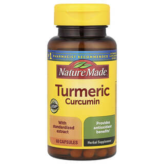 Nature Made, Kurkuma-Curcumin, 60 Kapseln