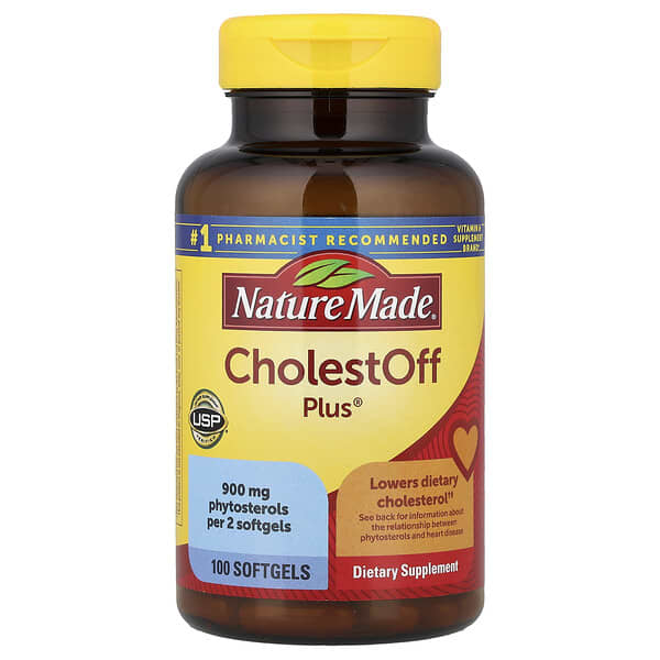 Nature Made, CholestOff Plus®, 100 Softgels — product photo 1