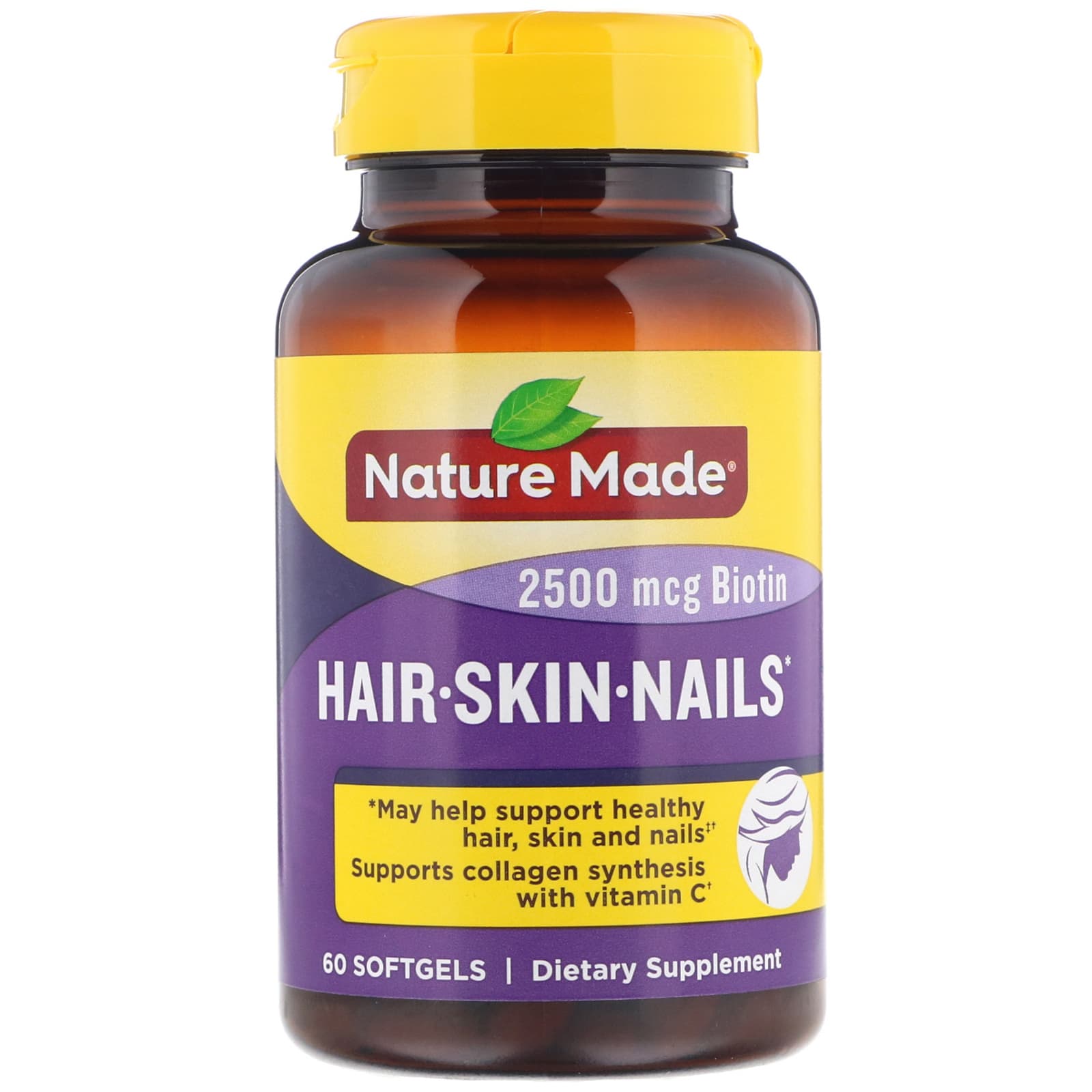 Nature Made, Hair, Skin, & Nails, 60 Softgels