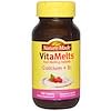 VitaMelts, Calcium + D3, Raspberry Creme, 100 Tablets