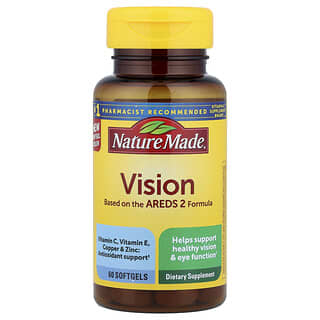 Nature Made, Vision Based on the AREDS 2 Formula, 60 Softgels