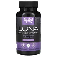 Luna（ルナ）、メラトニン配合、Gentle Sleep Supplement、ヴィーガン