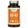 Vegan D3 + K2 plus Feuille d'ortie, 60 capsules véganes