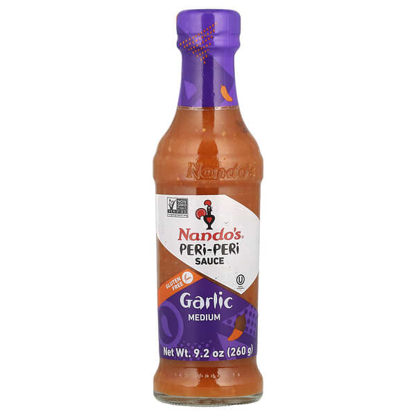 NANDO'S, Peri-Peri 醬，蒜香，中度，9.2 盎司（260 克）