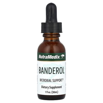 NutraMedix, Banderol, Microbial Support, 1 fl oz (30 ml)