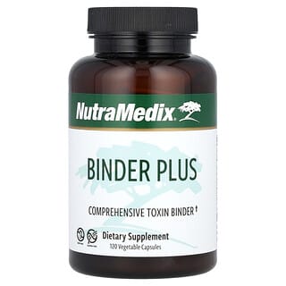 NutraMedix, Binder Plus, 120 kapsułek roślinnych