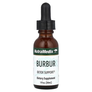 NutraMedix‏, "Burbur, תוסף לניקוי רעלים, 1 אונקיית נוזל (30 מ""ל)"