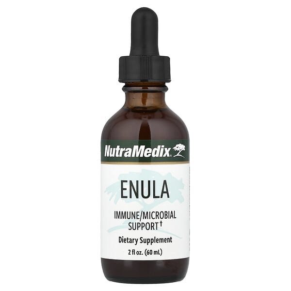 NutraMedix, Enula, immun-/mikrobiell støtte, 60 ml