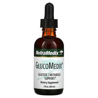 NutraMedix, GlucoMedix, поддержка глюкозы и метаболизма, 60 мл (2 унции)