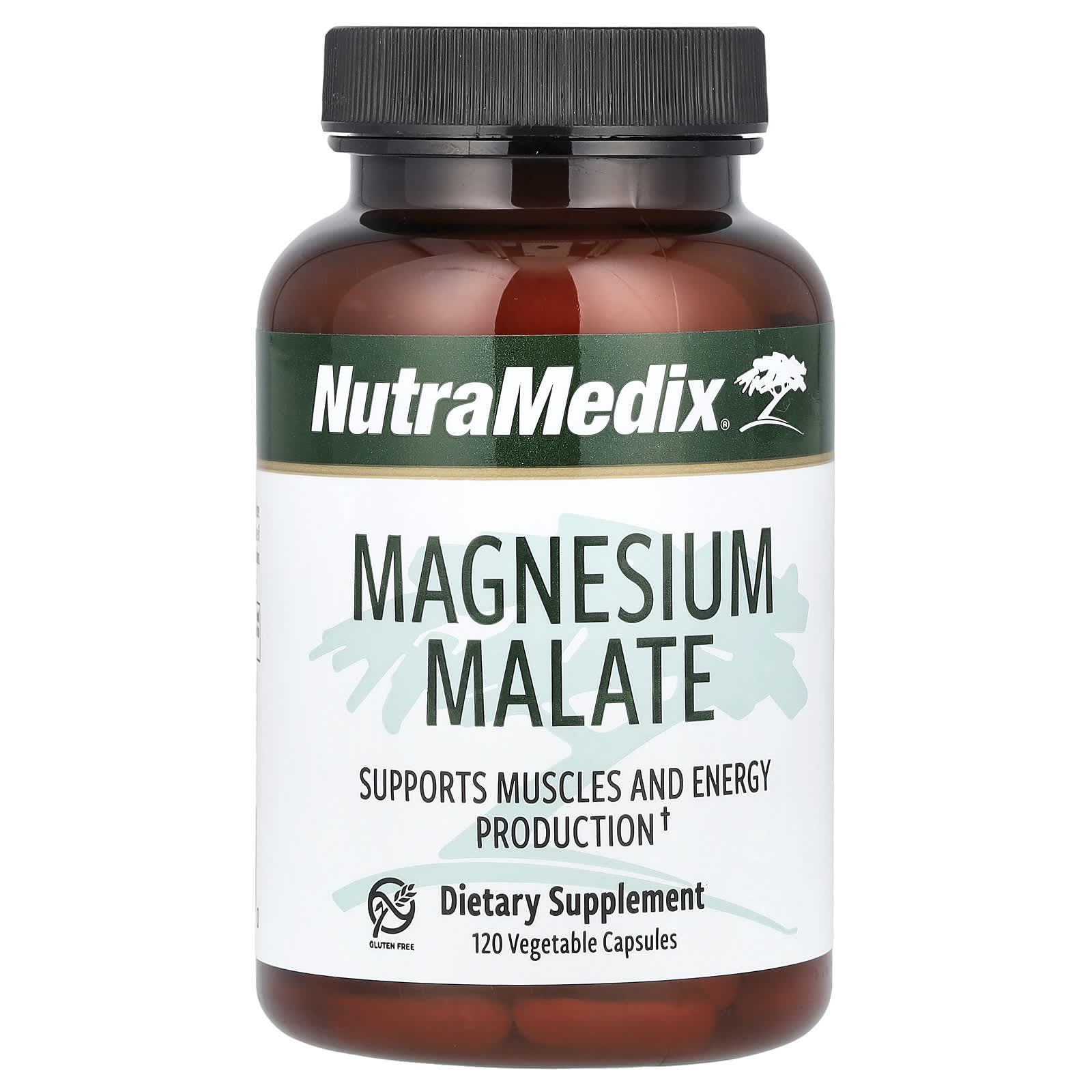 NutraMedix, Magnesium Malate, 120 Vegetable Capsules