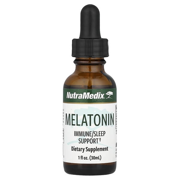 NutraMedix, Мелатонин, 1фл унциясы (30 мл)