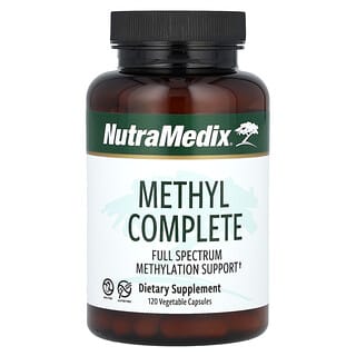 NutraMedix, Methyl Complete, метил, 120 растительных капсул