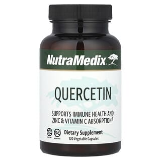 NutraMedix, Quercetina, 500 mg, 120 cápsulas vegetales (250 mg por cápsula)