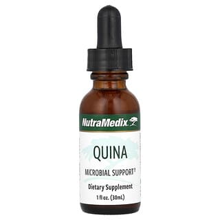 NutraMedix, quina, 미생물 보조, 30ml(1fl oz)