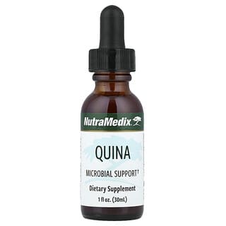 NutraMedix, Quina, Suporte Microbiano, 30 ml (1 fl oz)