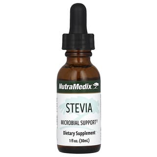NutraMedix, Stevia, mikrobielle Unterstützung, 30 ml (1 fl. oz.)