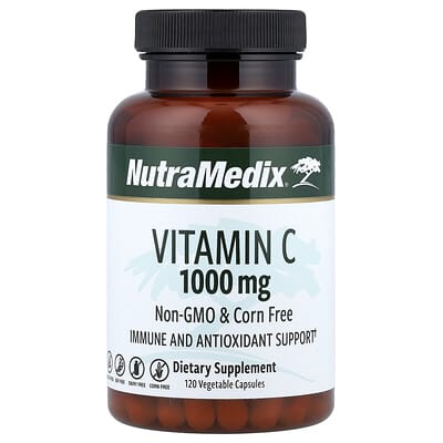NutraMedix, Vitamin C, 1,000 mcg, 120 Vegetarian Capsules