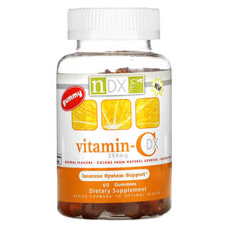 Natural Dynamix (NDX), Витамин C DX, 127 мг, 60 жевательных таблеток  