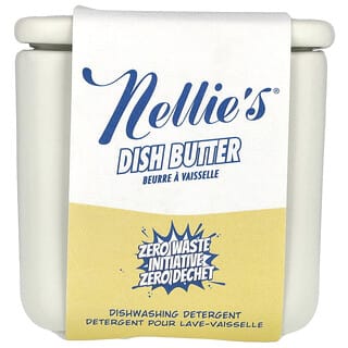 Nellie's, Mantequilla para lavar platos, Detergente para lavavajillas, 1 barra