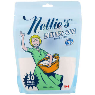 Nellie's, Waschsoda, 50 Waschladungen, 726 g (1,6 lbs.)