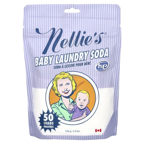 Nellie's, 寶寶洗衣粉，50 份，1.6 磅（726 克）