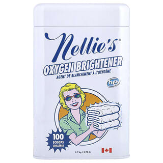 Nellie's, Oxygen Brightener (Pemutih Pakaian), 100 Sendok Takar, 1,7 kg (3,75 pon)