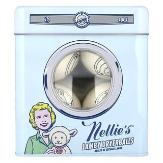 Nellie's, кульки для сушіння з овечої шкіри, 4 штуки в упаковці