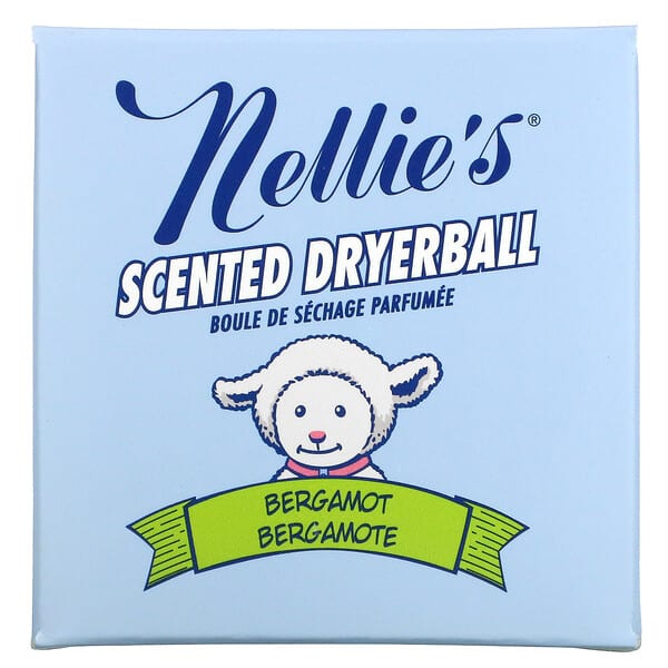 Nellie's, Duftender Dryerball, Bergamotte, 1 Dryerball