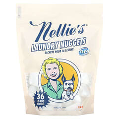 Nellie's, Laundry Nuggets, Unscented, 36 Loads, 1.1 lbs (500 g)