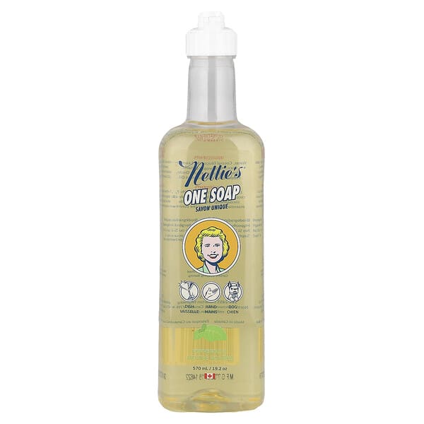 Nellie's, One 솝, 페퍼민트, 570ml(19.2oz)