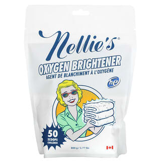 Nellie's, Abrillantador con oxígeno, 50 cucharadas medidoras, 800 g (1,77 lb)