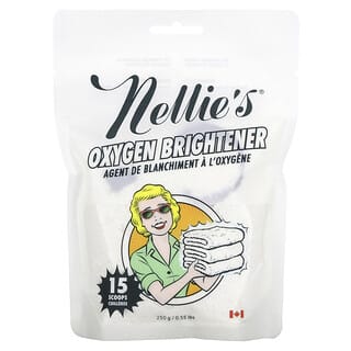 Nellie's, 산소 표백제, 15스쿱, 250g(0.55lbs)