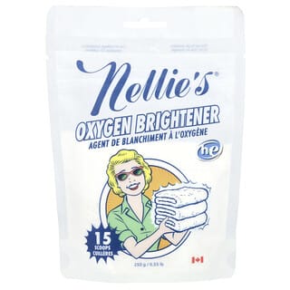 Nellie's, 산소 표백제, 15스쿱, 250g(0.55lbs)