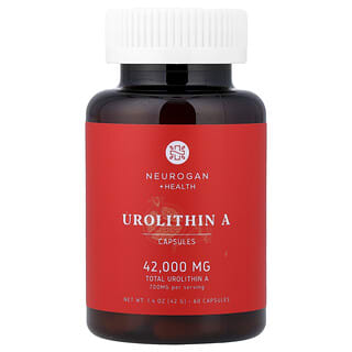 Neurogan Health, уролітин A, 700 мг, 60 капсул, 42 г (1,4 унції)
