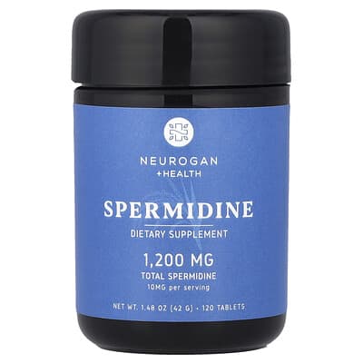 Neurogan Health, Spermidine, 10 mg, 120 Tablets, 1.48 oz (42 g)
