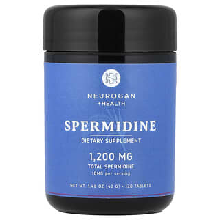 Neurogan Health, Spermidine, 10 mg, 120 Tablets, 1.48 oz (42 g)