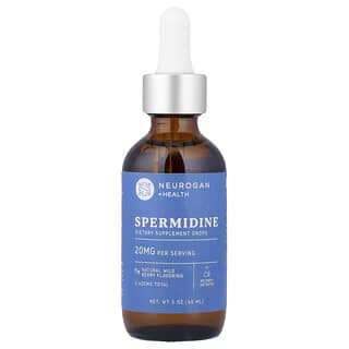 Neurogan Health, Spermidine Drops, Wild Berry, 20 mg, 2 oz (60 ml)