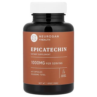 Neurogan Health, эпикатехин, 60 капсул (500 мг в 1 капсуле)
