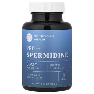 Neurogan Health, Pro+ Spermidine, 50 mg, 120 Capsules