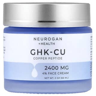Neurogan Health, GHK-CU koperpeptide, gezichtscrème, 2 oz (60 ml)