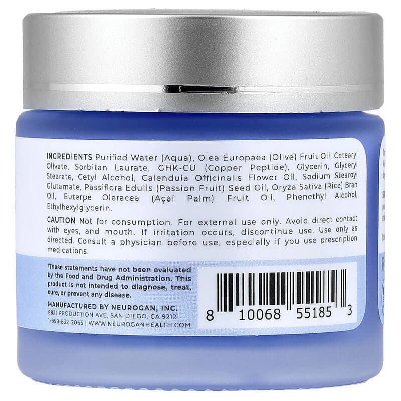 ghk cu crema Peptide face cream for dry skin GHK-Cu Intense 50 ml main image 0