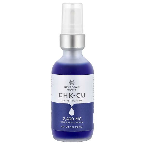Neurogan Health, GHK-CU 카퍼 펩타이드, 모발 및 두피 세럼, , 60ml(2oz)