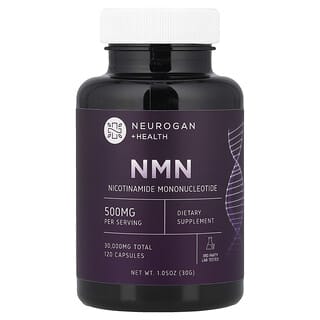 نيوروجان هيلث‏, NMN ، 120 كبسولة (250 ملجم لكل كبسولة)