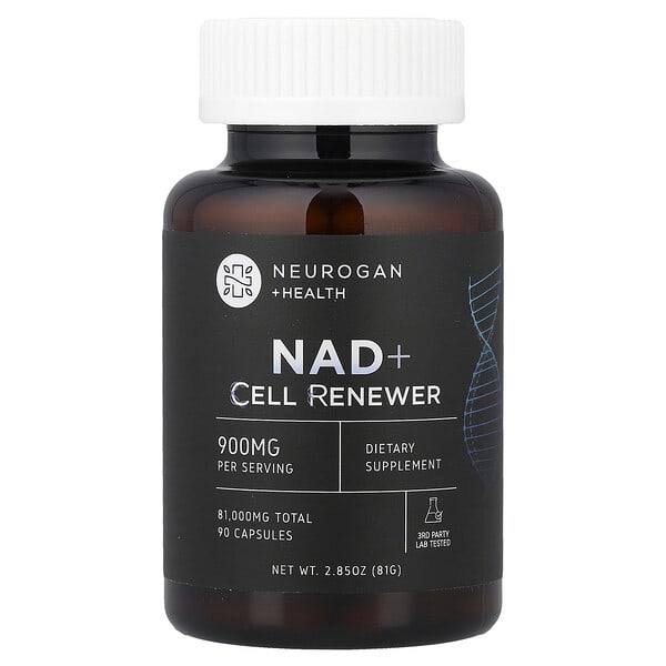 NAD+, Cell Renewer, 900 mg, 90 Capsules