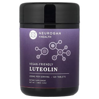 Neurogan Health, Luteolin, Luteolin, 120 Tabletten (100 mg pro Tablette), 42 g (1,48 oz.)