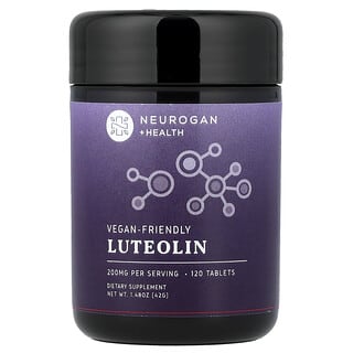 Neurogan Health, Luteolin, 120 Tablets (100 mg per Tablet), 1.48 oz (42 g)