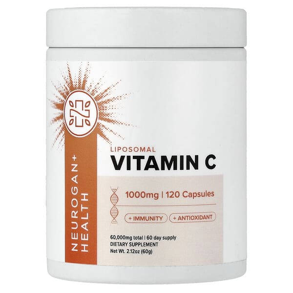 Neurogan Health, Liposomal Vitamin C, 120 Capsules (500 mg per Capsule) — product photo 1