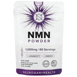 Neurogan Health, NMN Powder, 60 g (2.1 oz)