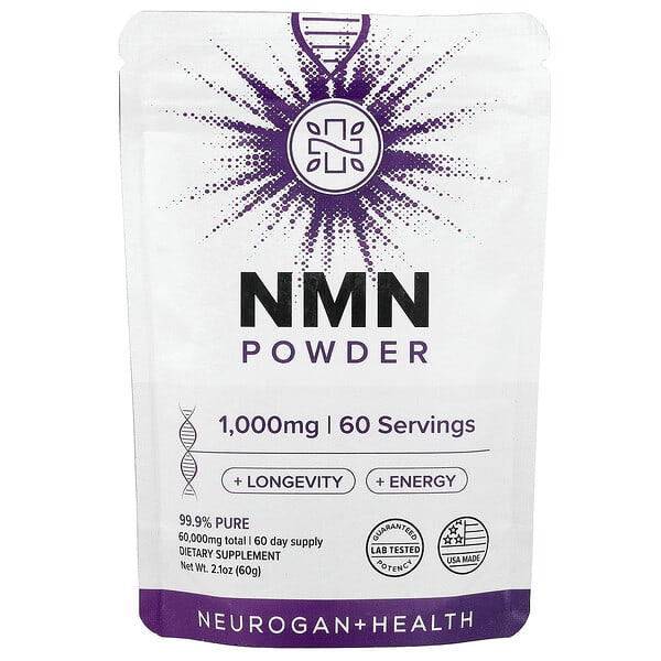Neurogan Health, NMN 분말, 60g(3.18oz)